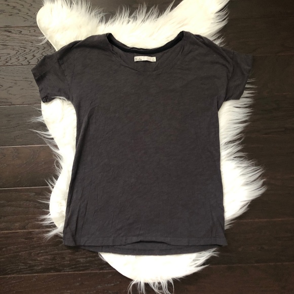 Madewell Tops - [Madewell Hi-Line] Basic Scoop Neck Cotton Tee